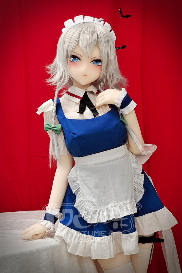 155cm C-Cup Head#103 Anime Sex Doll Maid Uniform Cosplay