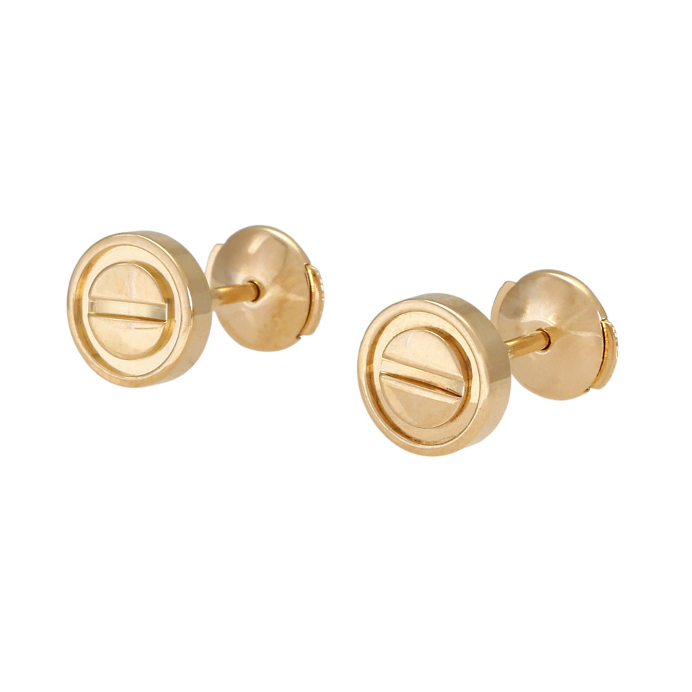 Cartier Love Earrings 18K Yellow Gold B8301255