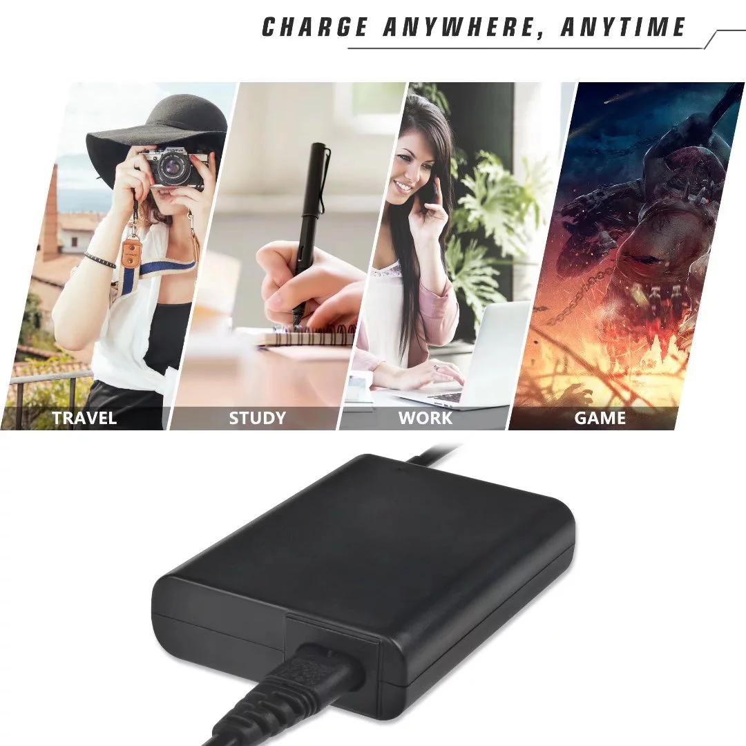 PwrON Compatible AC/DC Adapter Replacement for HP 27fw 3KS64AA#ABB 27