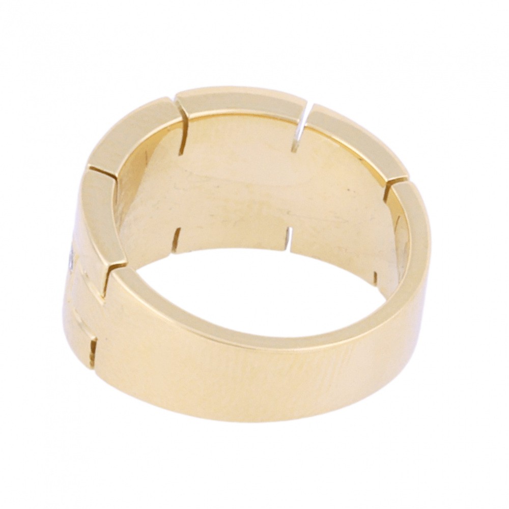 Cartier K18YG Yellow Gold Ring Diamond