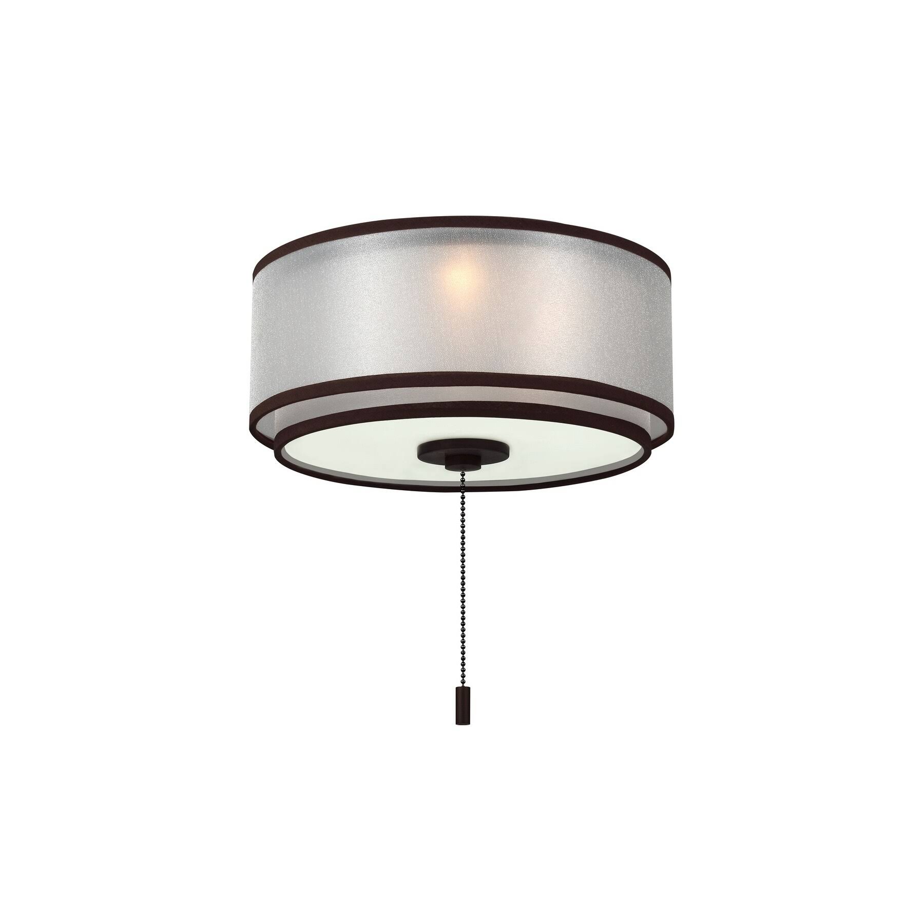Monte Carlo 3-Light Brushed Steel Halogen Ceiling Fan Light Kit Mc236bs
