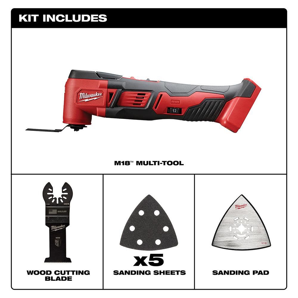 Milwaukee M18 Multi-Tool – 2626-20