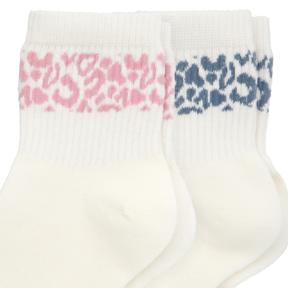 Gina Benotti 2 Paar Damen Tennissocken mit Leo-Motiv