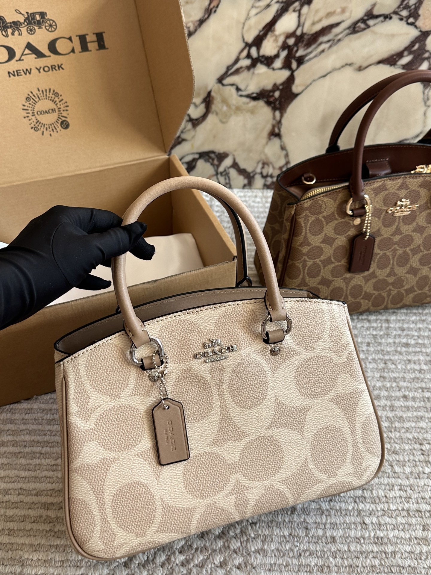 Coach monogram tote bag - cnluxepick