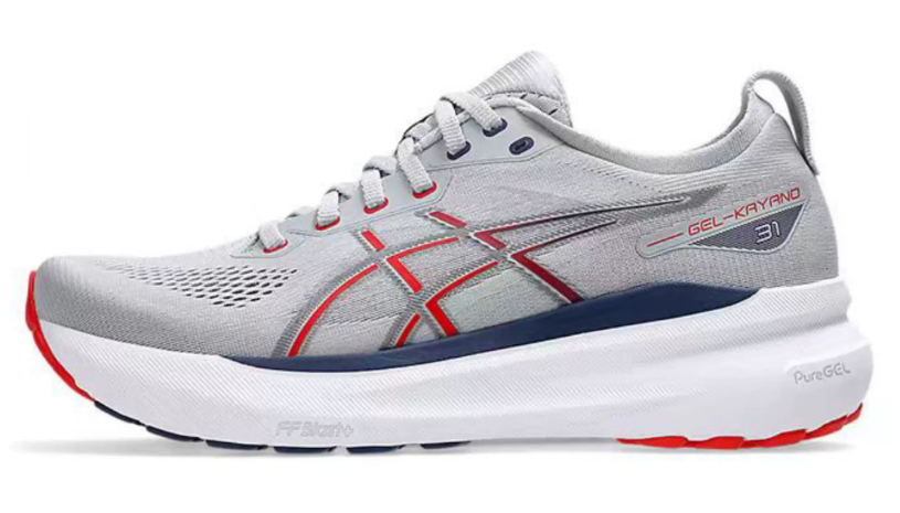ASICS Gel-Kayano 31 Piedmont Grey Fiery Red 1011B867-021