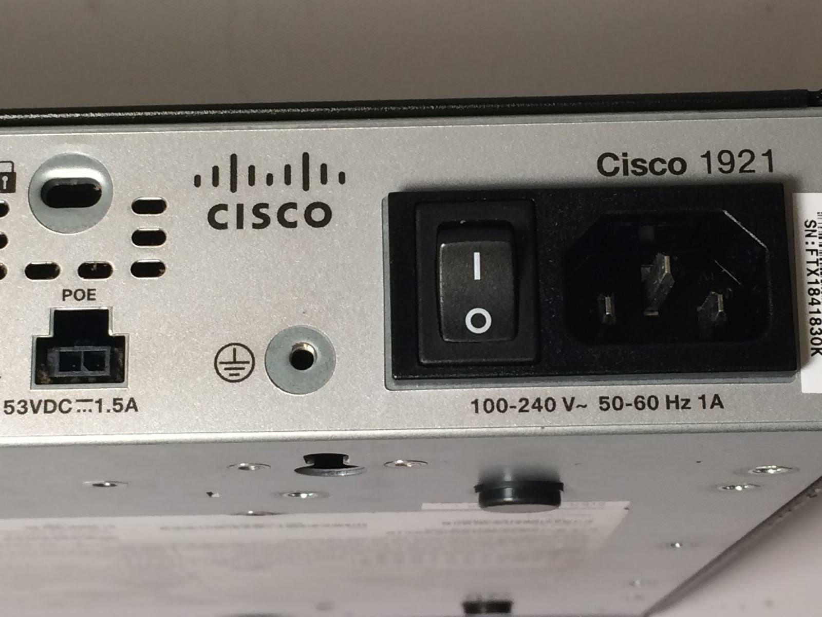 Cisco CISCO1921/K9 Router