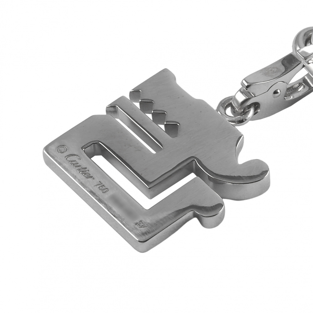Cartier Spartacus Dragon Motif Necklace 18K White Gold