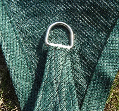 Petra&s 20 ft. x 20 ft. x 20 ft. Triangle (Hunter Green) Sun Sail Shade.