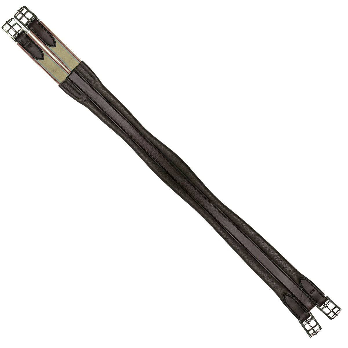 Tory Leather Contour English Girth with Elastic