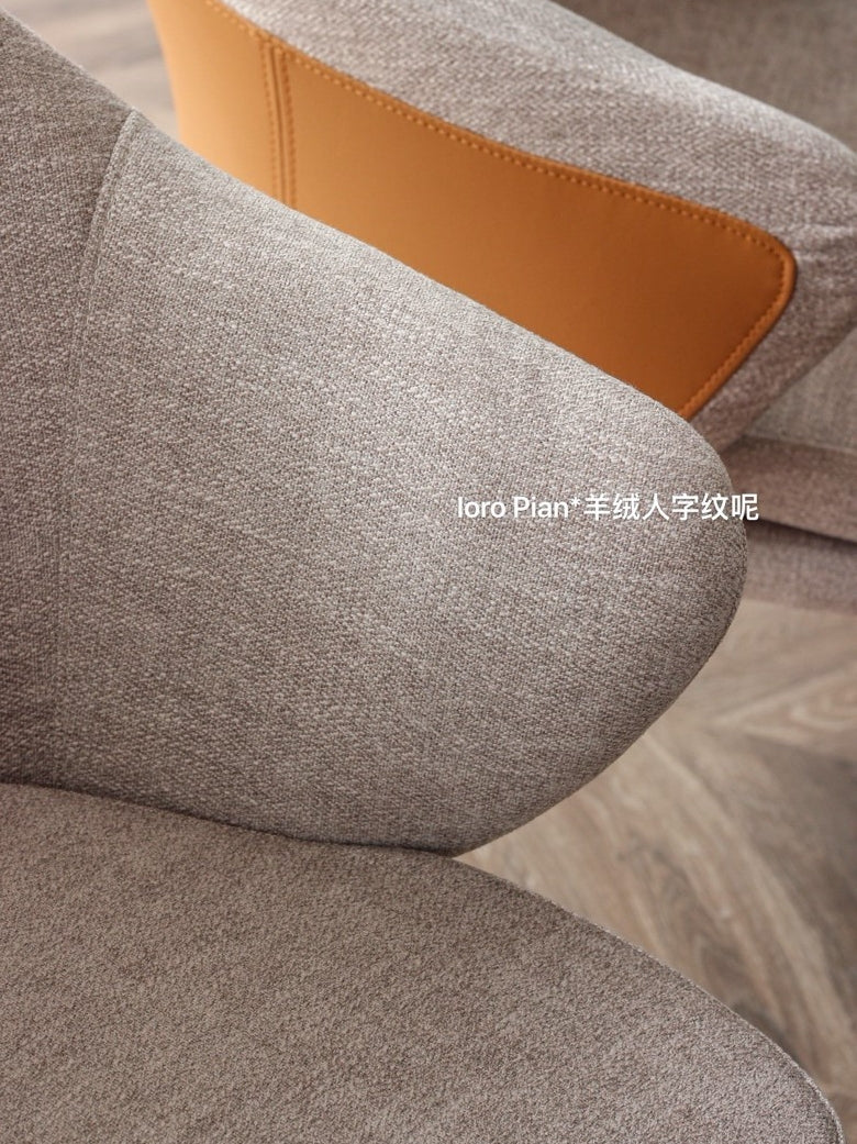 CH022 - Italian Wabi-sabi Chair Dining Chair Nordic Chair Single Sofa Light Luxury Modern Minimalist Single Chair