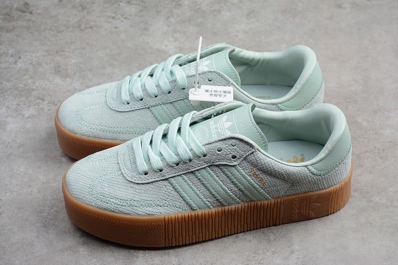 Adidas Sambarose Leather Vapour Green/Vapour Green/Gum B28166