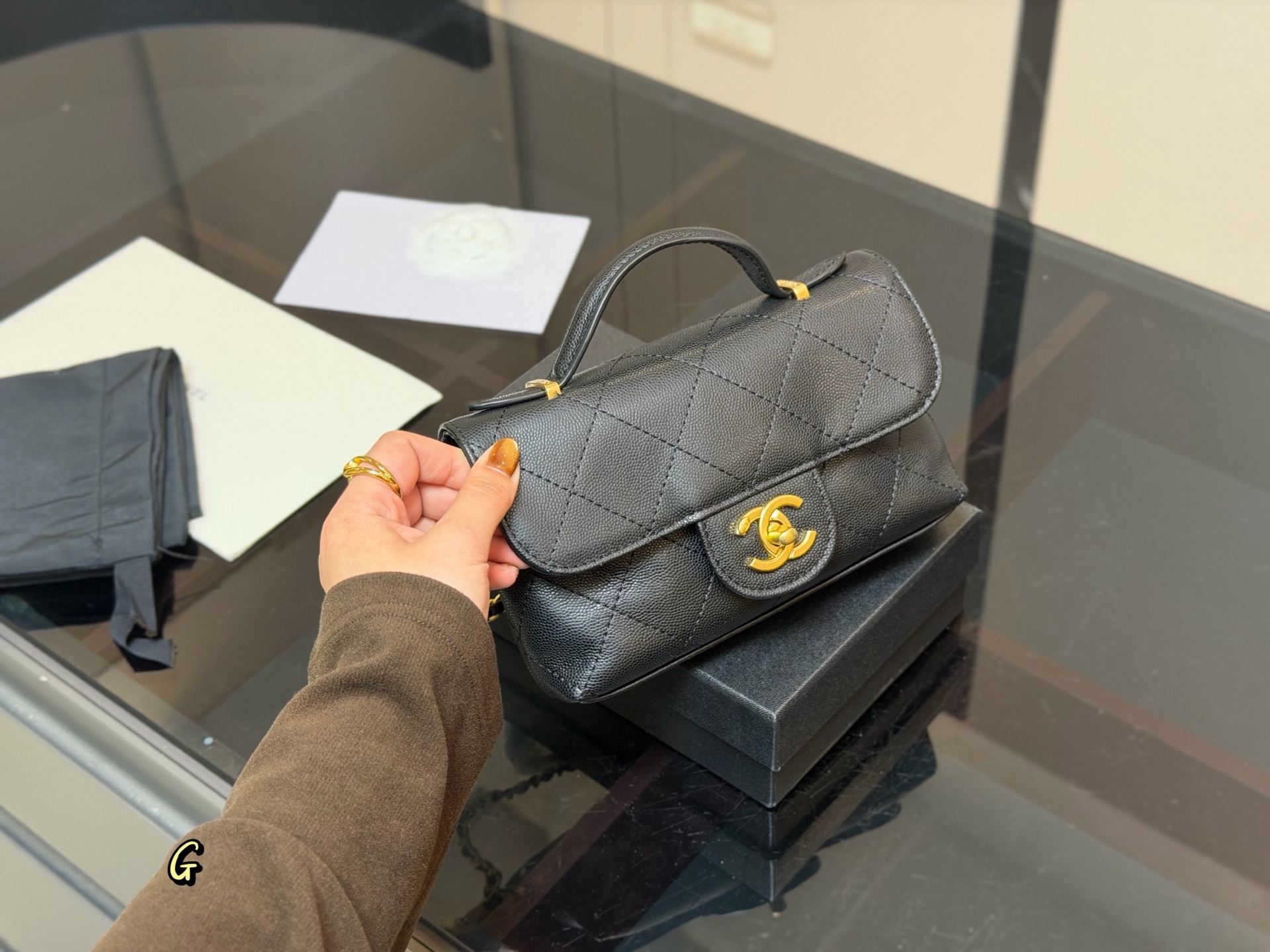 Chanel Winter 25k Chain Bag - cnluxepick