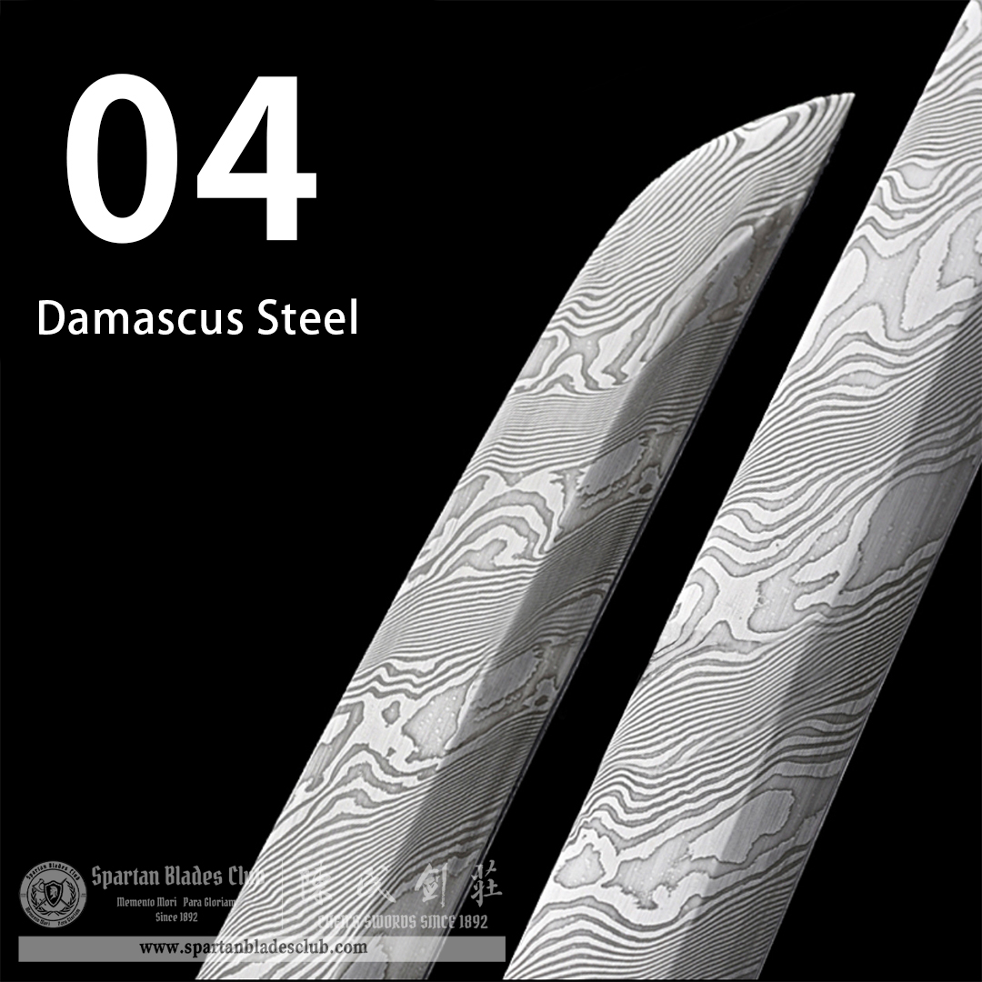 Custom Your Katana | Damascus Steel | Spartan Blades Club | CHEN'S SWORDS 1892 - Spartan Blades Club - 陳氏劍莊1892