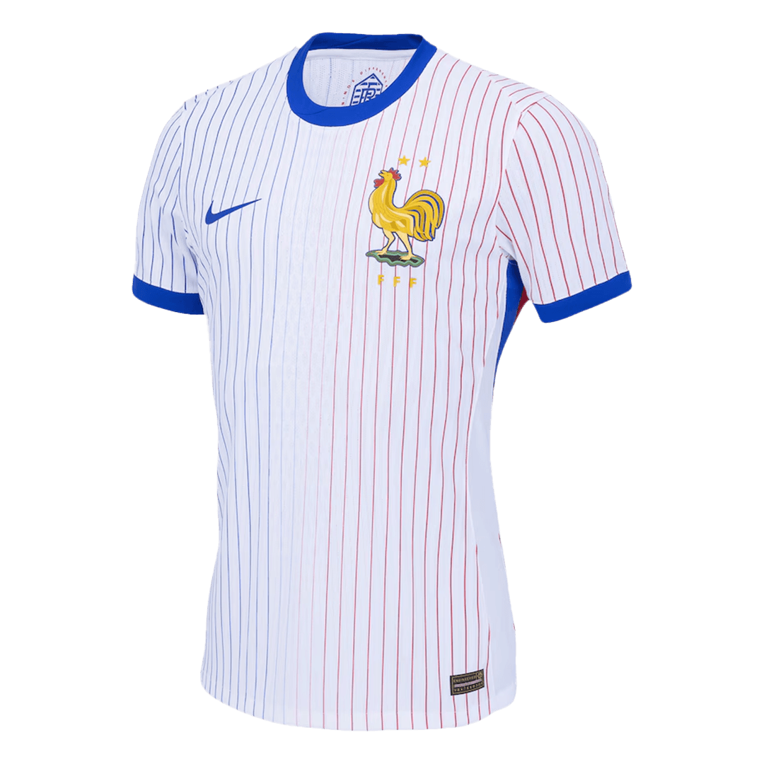 France Away Authentic Soccer Jersey EURO