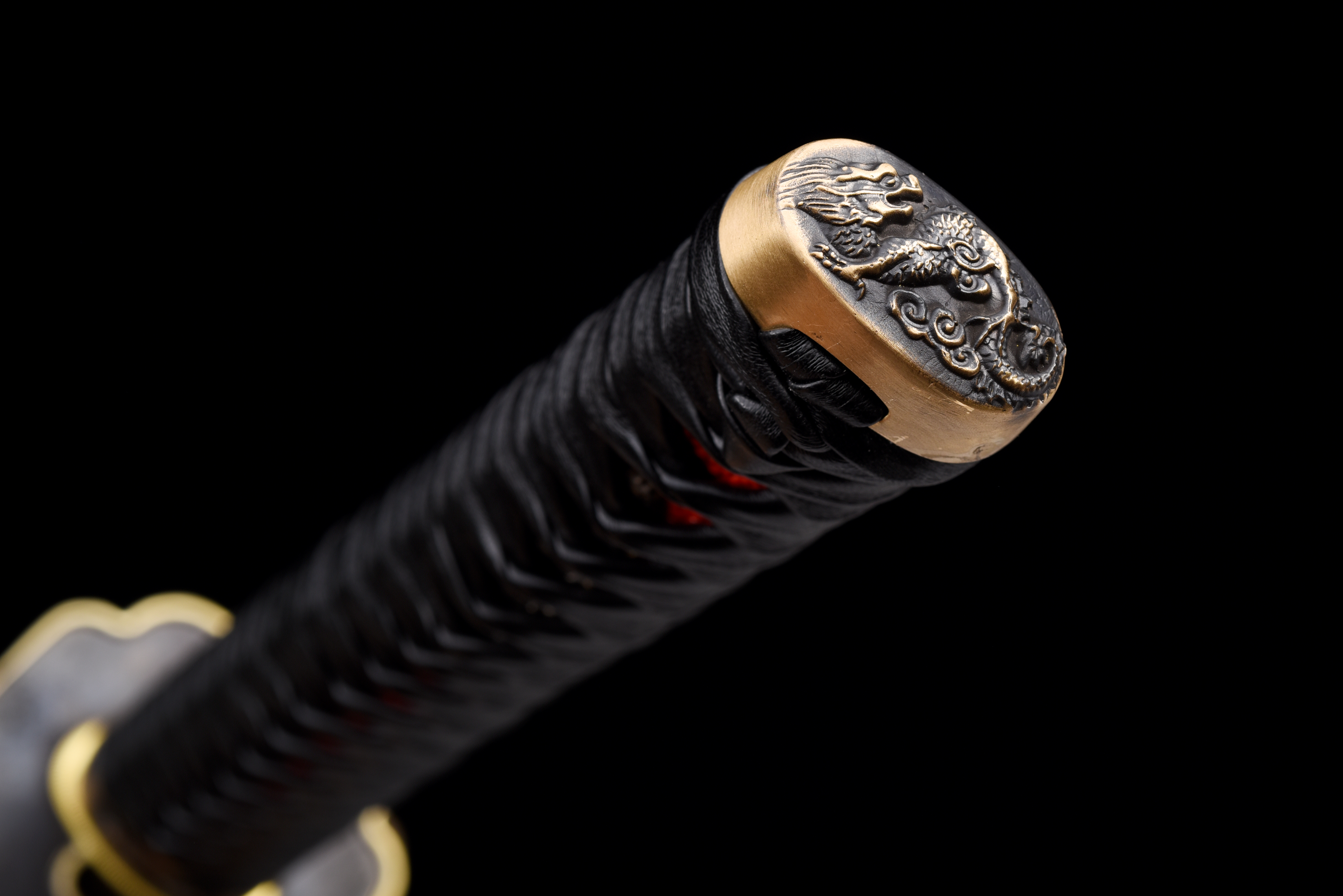 Purple Dragon Katana – High Manganese Steel, Full Tang