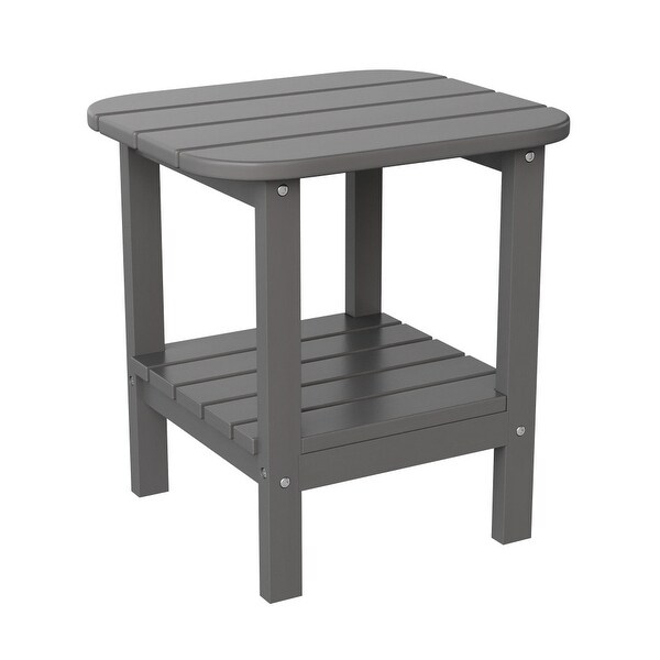 AllWeather Adirondack Style Patio Side Table