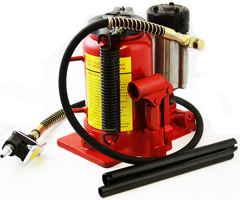 Air Hydraulic Bottle Jack 20 Ton Manual 40000lbs Auto Truck RV
