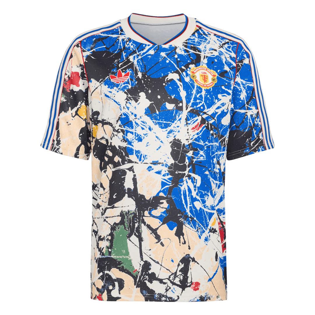 Manchester United Pre-Match Soccer Jersey 2025/26 Blue