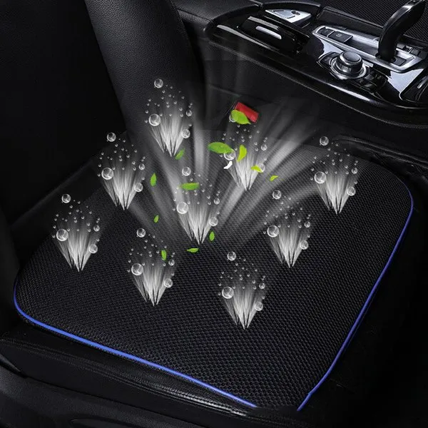 Summer fan cool ice silk cooling seat cushion