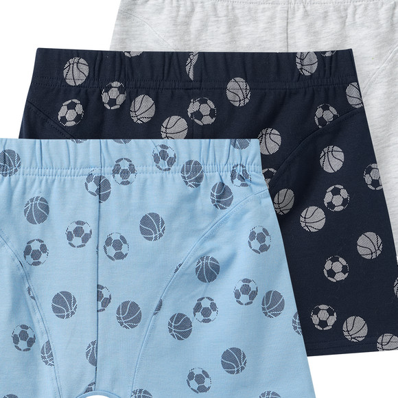 Yigga 3 Jungen Boxer in verschiedenen Dessins
