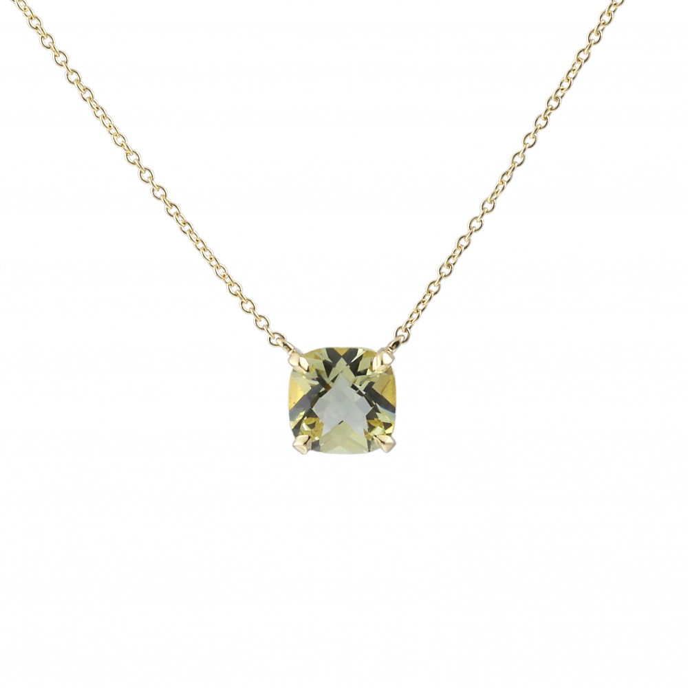 Tiffany & Co. Tiffany Sparkler K18YG Yellow Gold Necklace Quartz