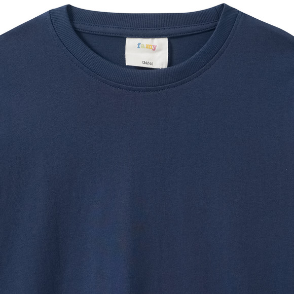 Famy Kinder Langarmshirt im Basic-Look