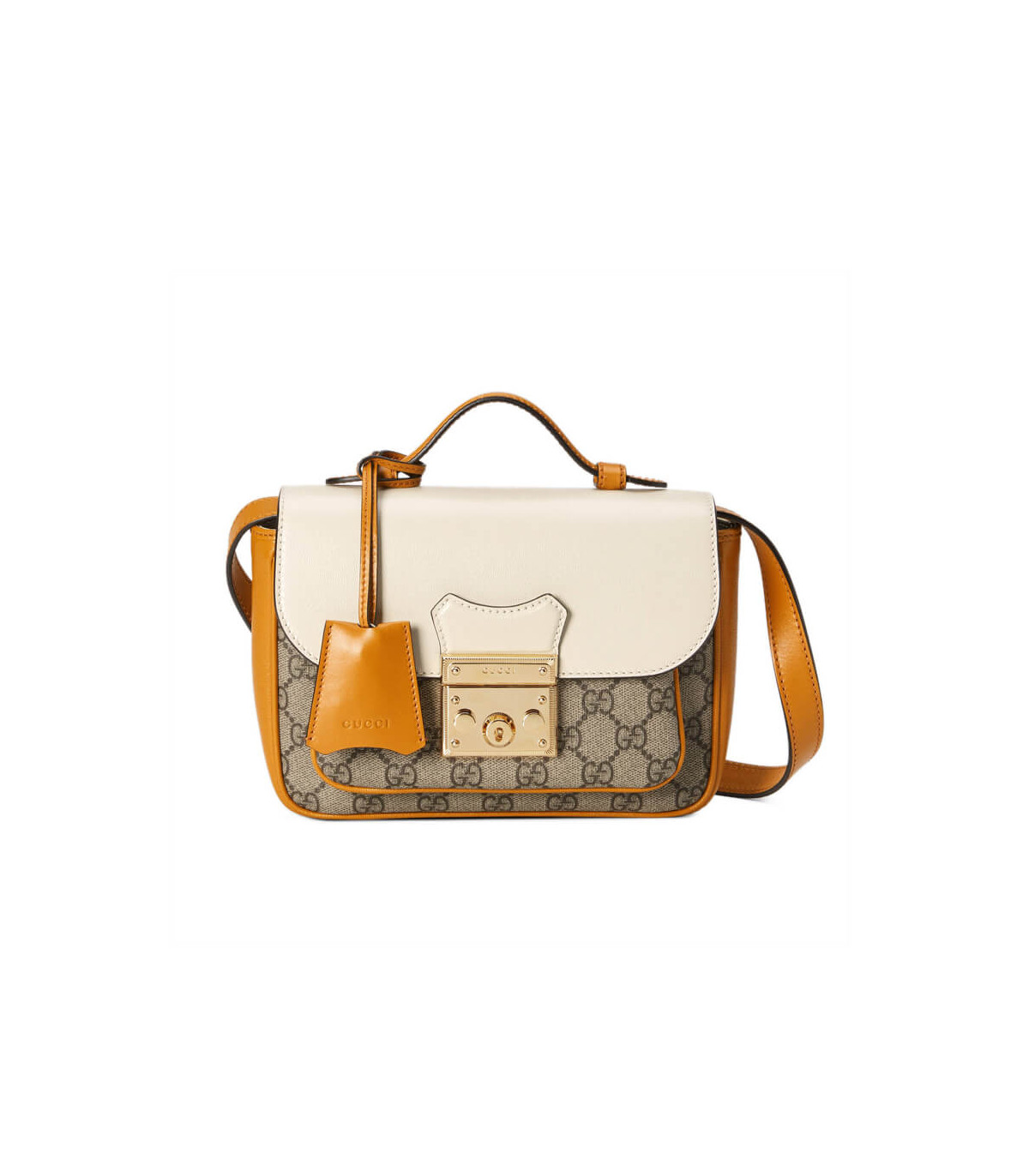 Gucci Padlock Mini Bag White