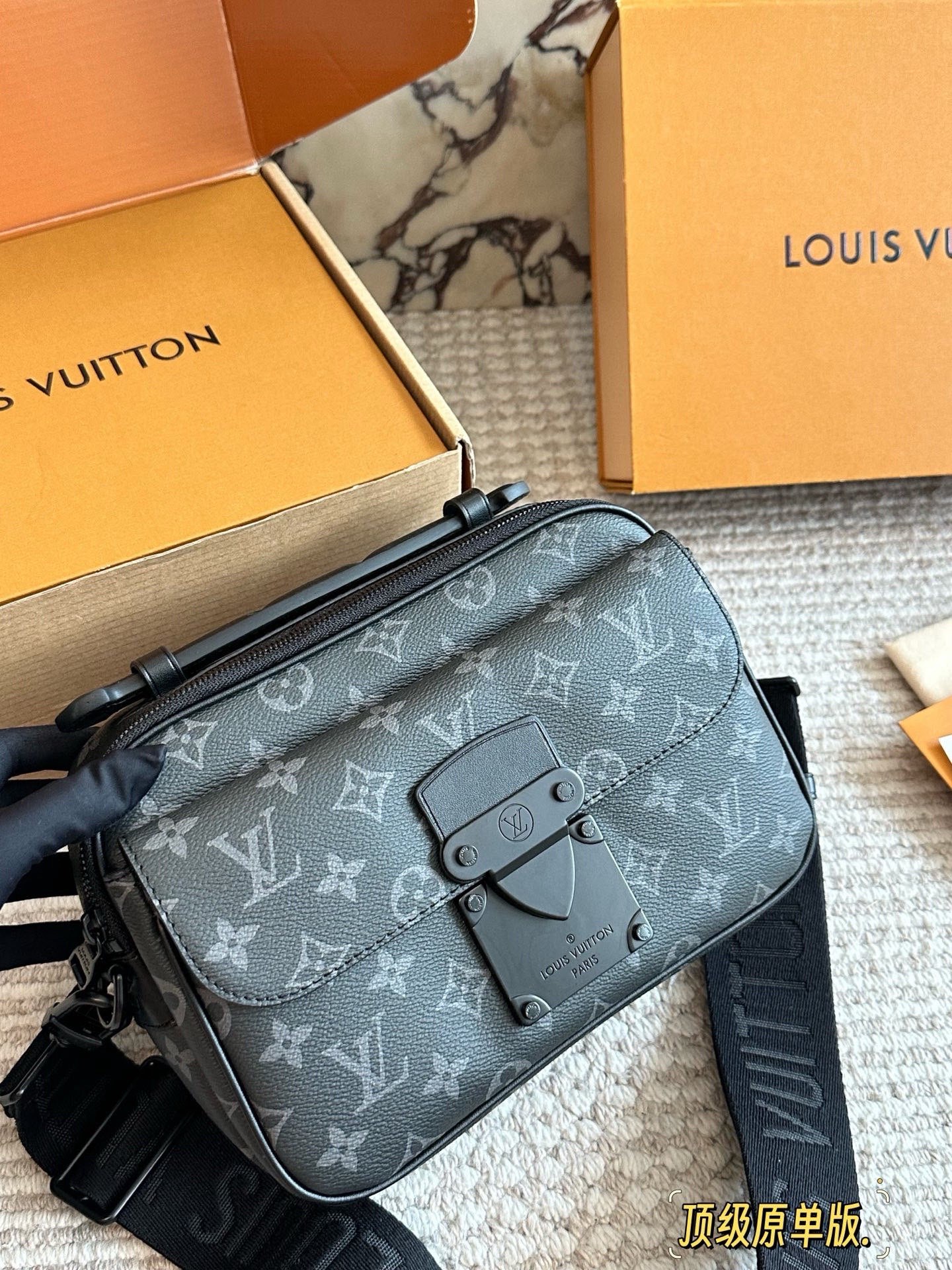 LV Slock Monogram Men's Waist Bag - cnluxepick
