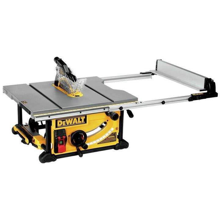 dewalt-10 in. 15 Amp Compact Table Saw with Rolling Stand