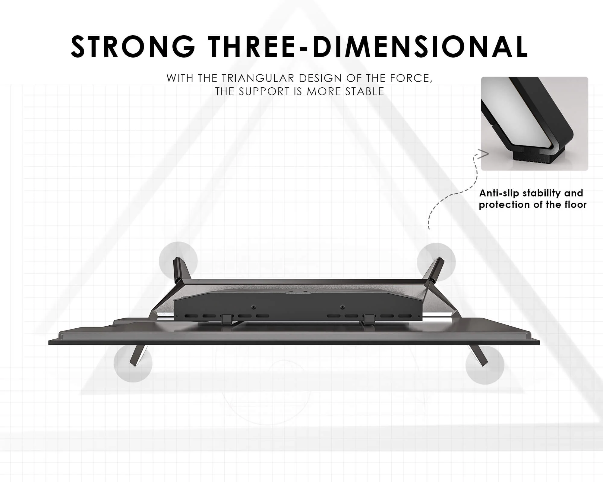 Picasso FT88 Floor TV Stand