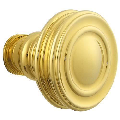 Baldwin 5066264MR Estate Knob Without Rosettes Satin Chrome
