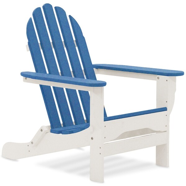 Nelson Recycled Plastic Folding Adirondack Chair by Havenside Home