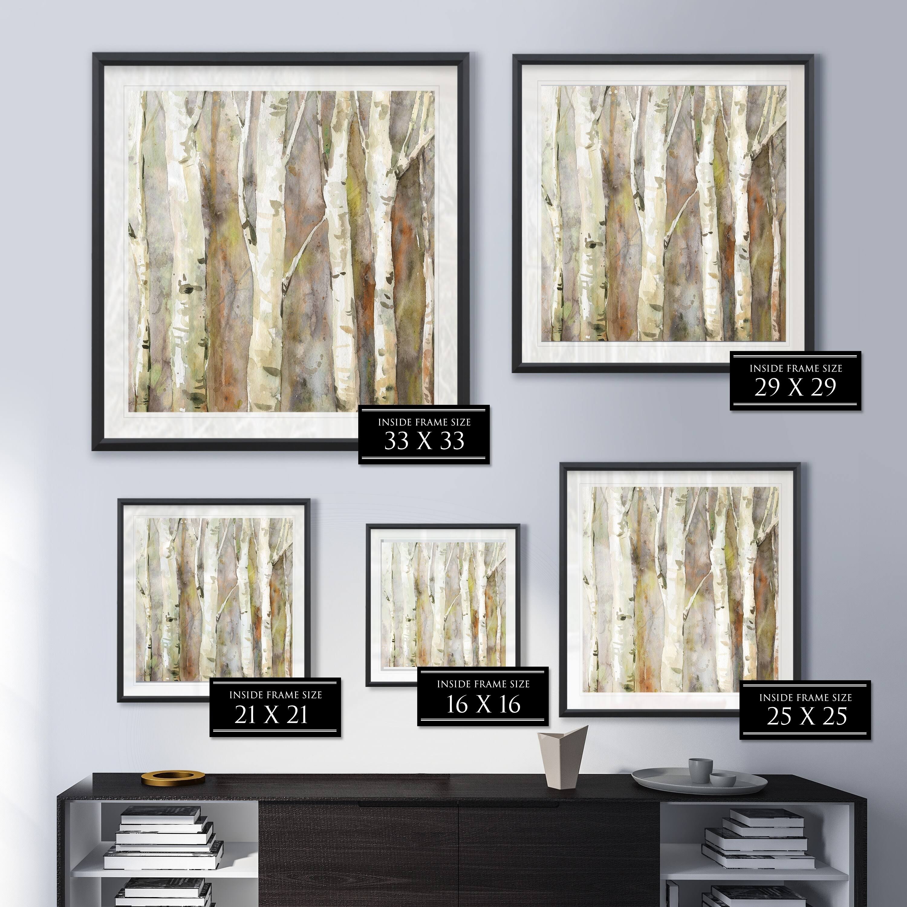 Quiet Morning II -Framed Giclee Print - 28x28