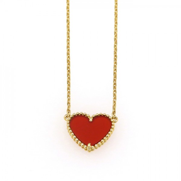 Van Cleef & Arpels Lucky Alhambra Necklace 18K Yellow Gold