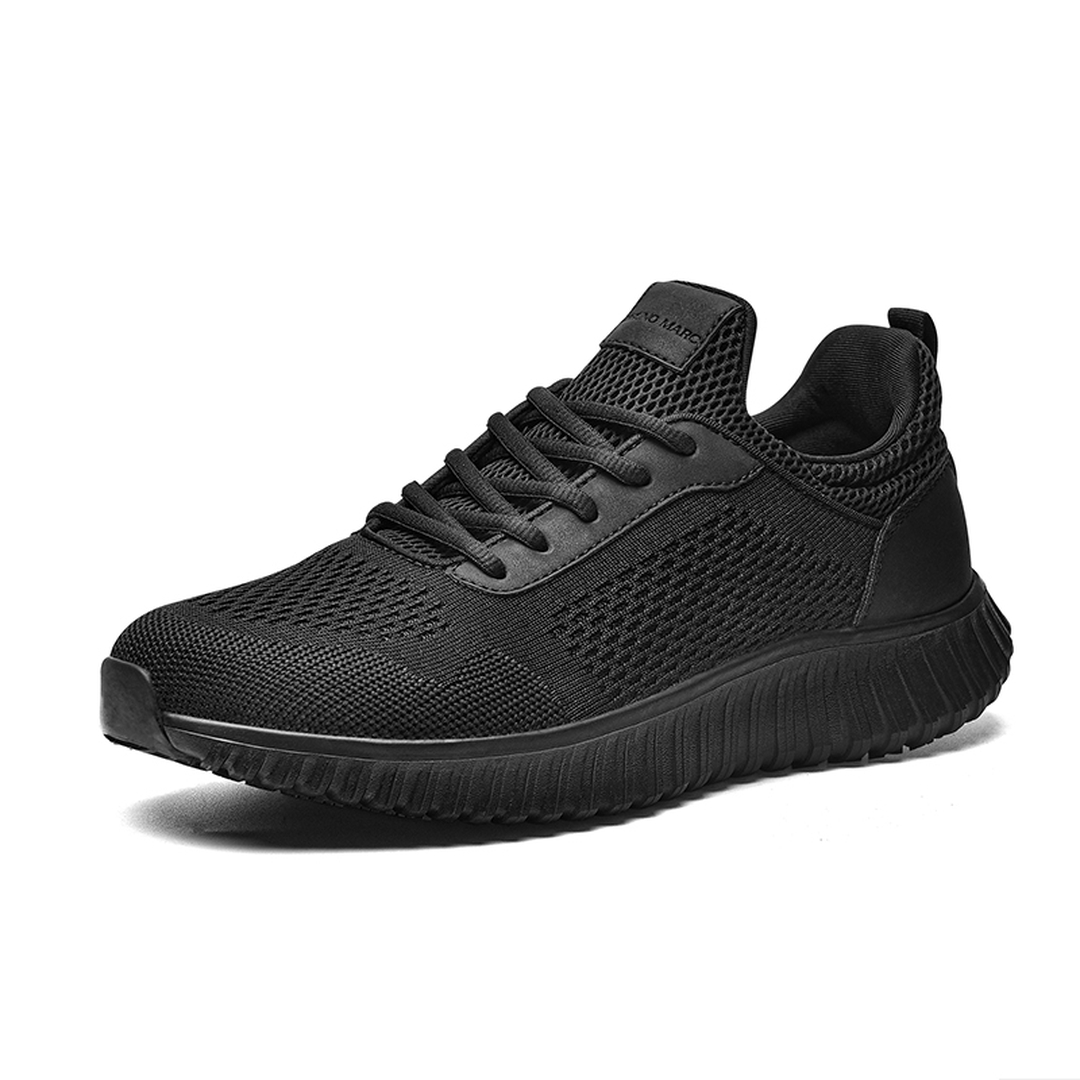 Men's Zapatos Trabajo Black & Lightweight Sneakers