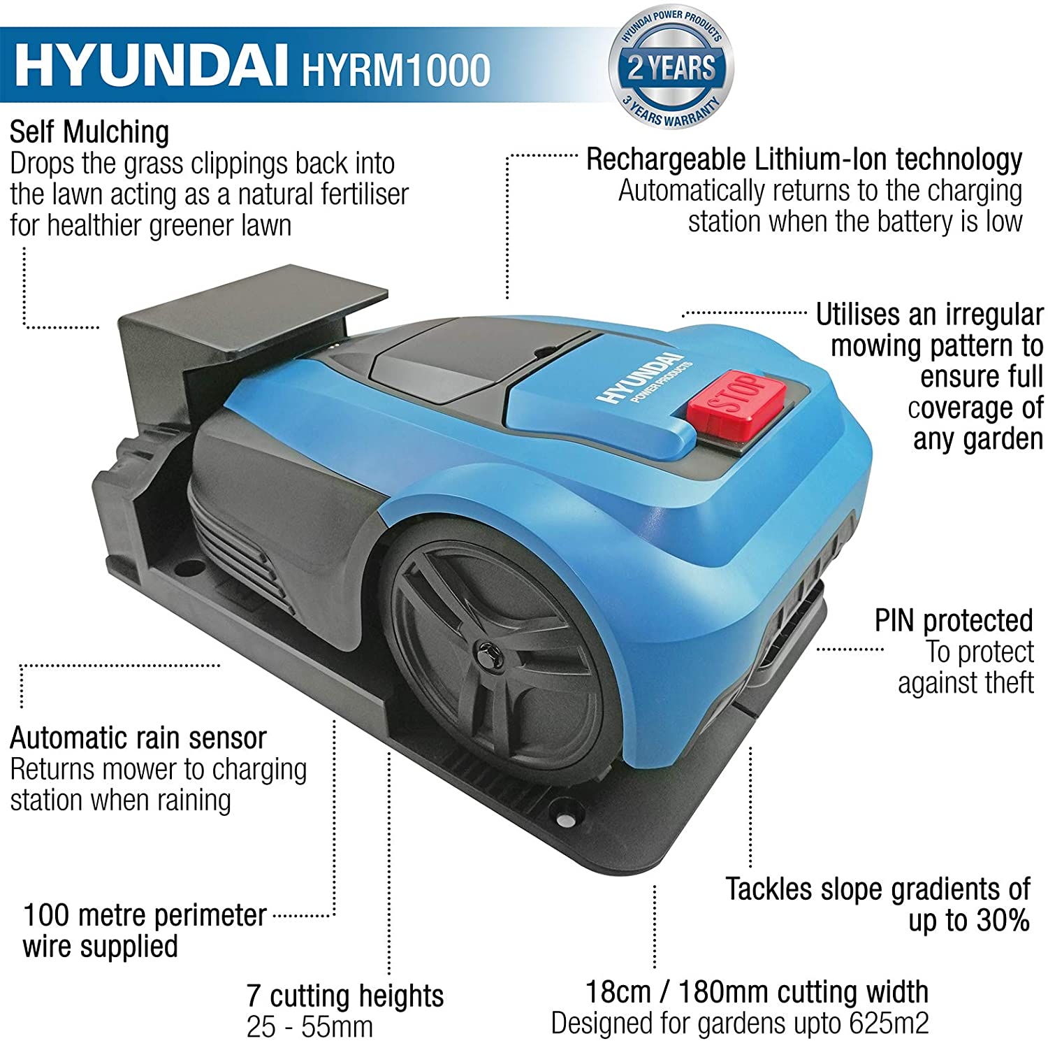 Hyundai Robot Lawnmower