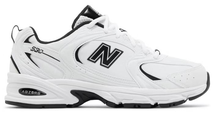New Balance 530 White Black MR530SYB Casual Running Shoes