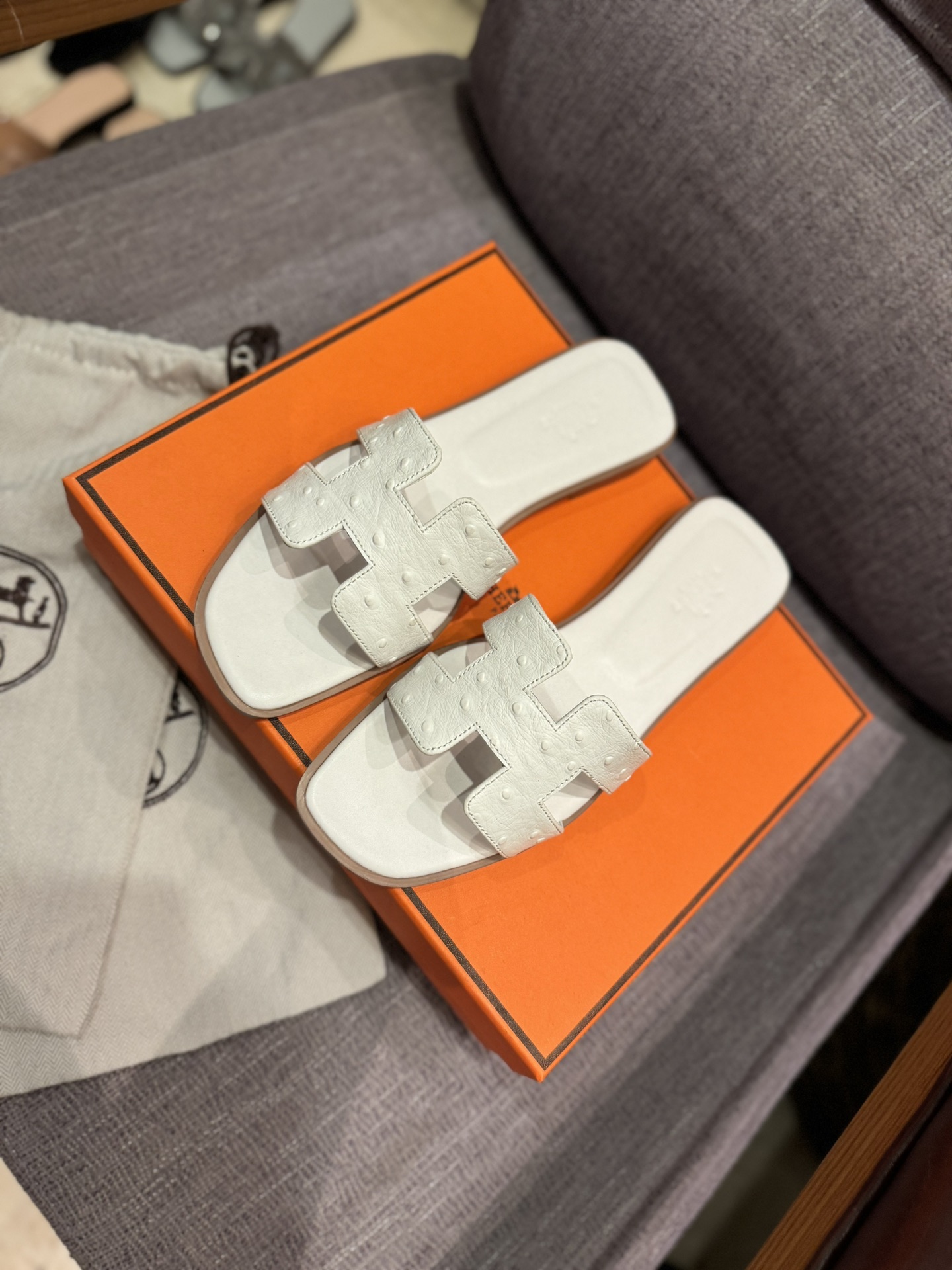 Hermès classic flat sandals - cnluxepick