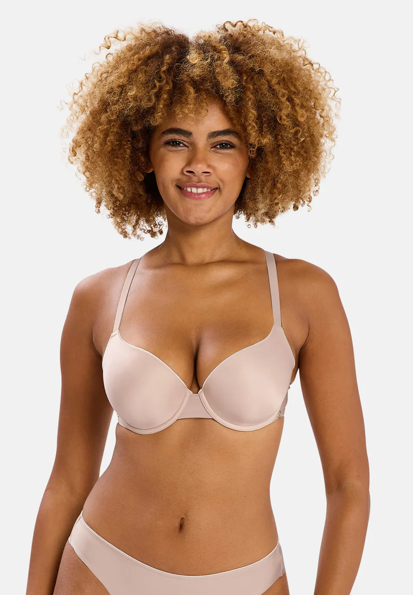 Soutien-gorge corbeille avec coques Unseen Blush / Beige