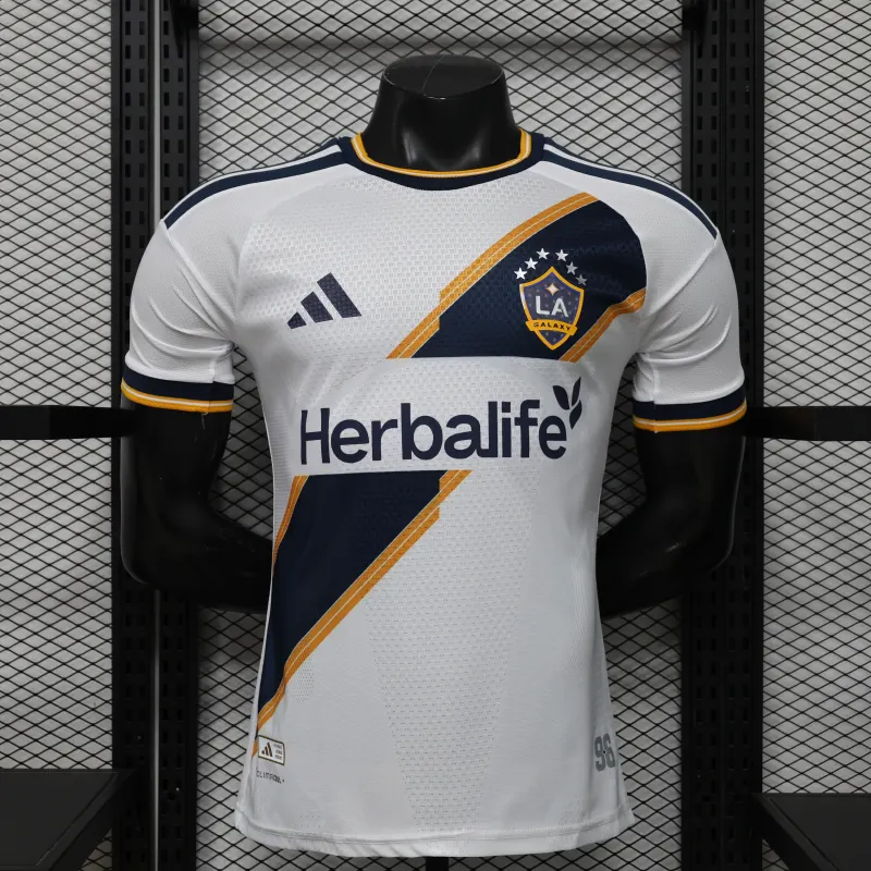 Player Version Men's LA Galaxy White 2026 Jersey