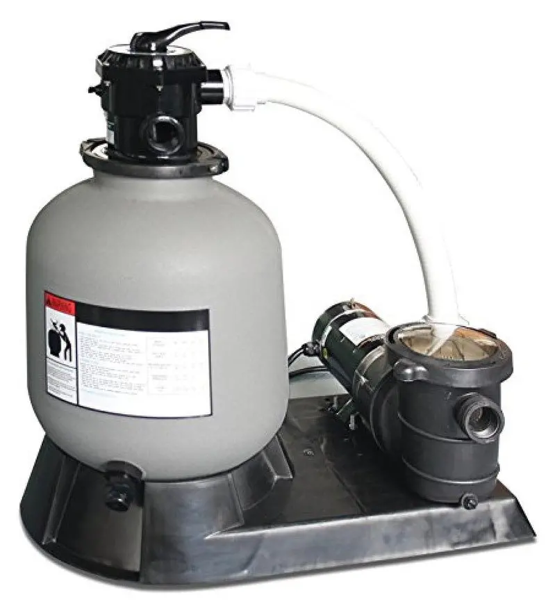 Swimline 22″ Sand Filter System – Includes 2.0 HP Pool Pump for Efficient Filtration