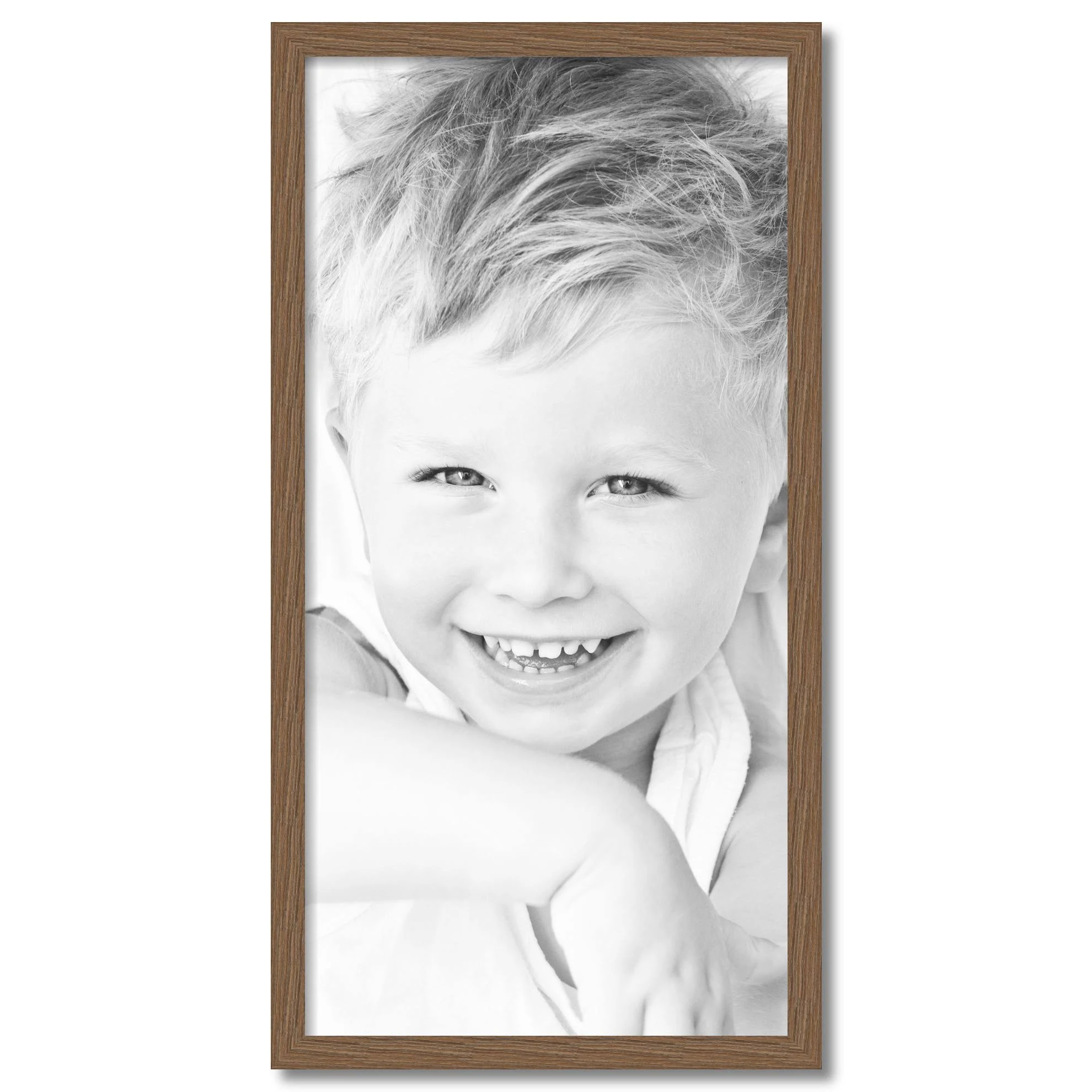 18x36 Brown MDF Picture Poster Frame for 36x18 Photo WOM-76808-971-18x36 by ArtToFrames