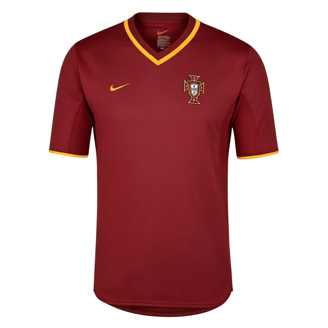 Retro Soccer Jersey Portugal Home Euro Cup 2000