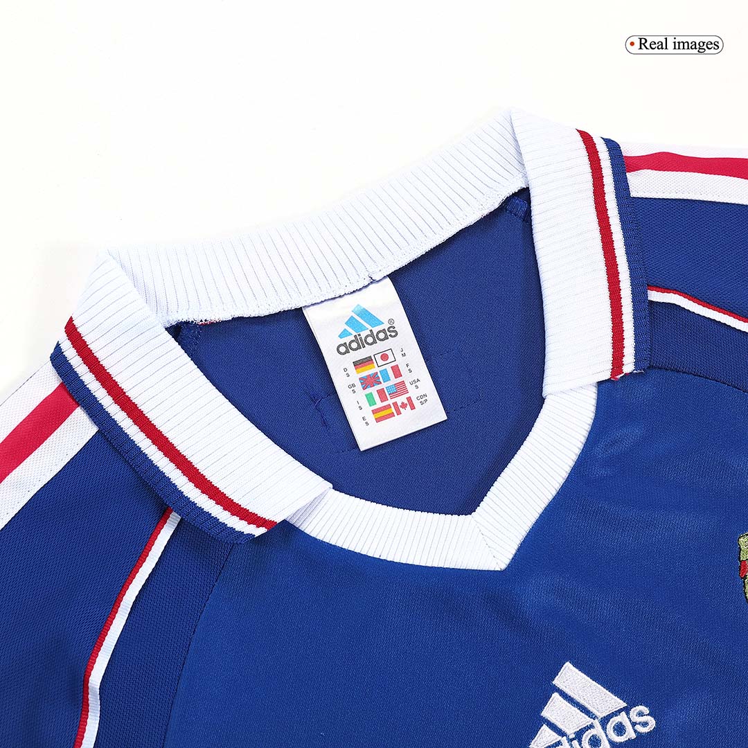Retro Soccer Jersey France Home 1998