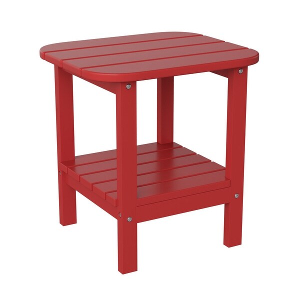AllWeather Adirondack Style Patio Side Table
