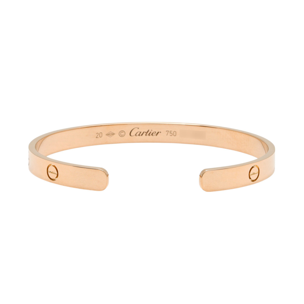 Cartier Love Bracelet 18K Rose Gold B6032600