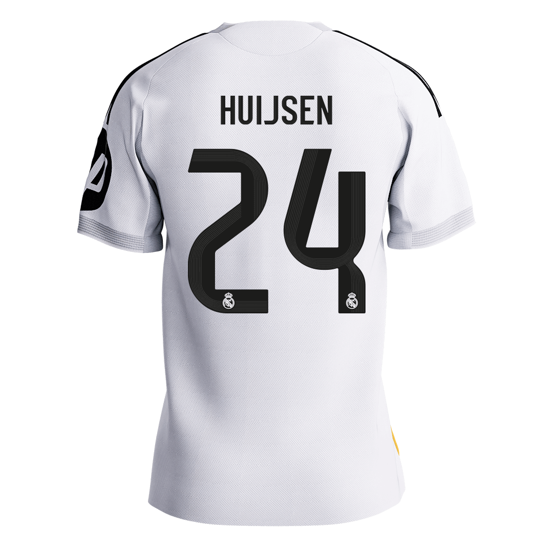 HUIJSEN #24 Real Madrid Home Player Version Jersey 2025/26