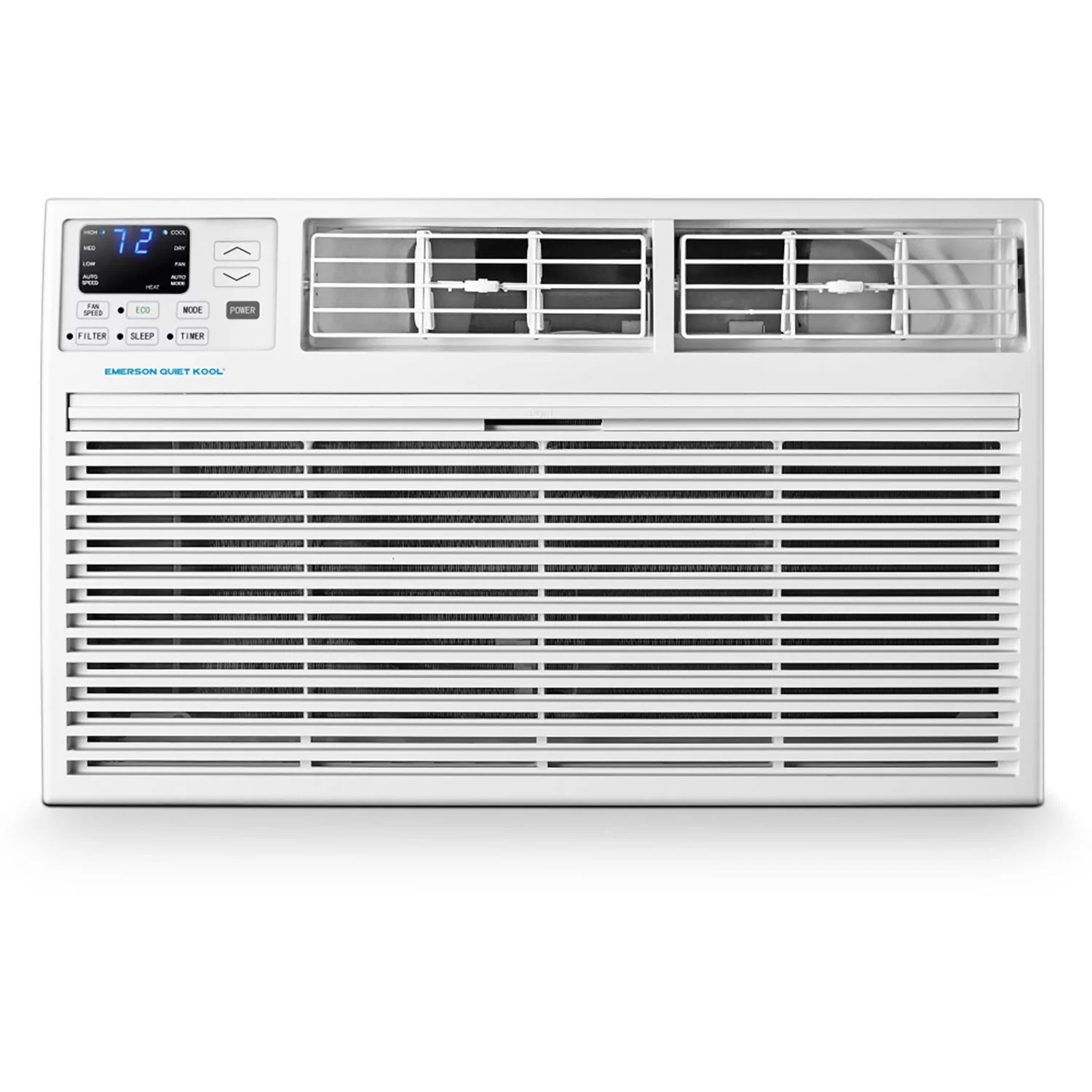 Emerson Quiet Kool 10,000 BTU 230-Volt Through-the-Wall Air Conditioner with Heater, White
