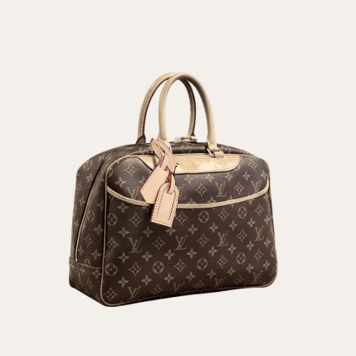 Louis Vuitton Deauville MM Monogram Brown 13.8 Inches