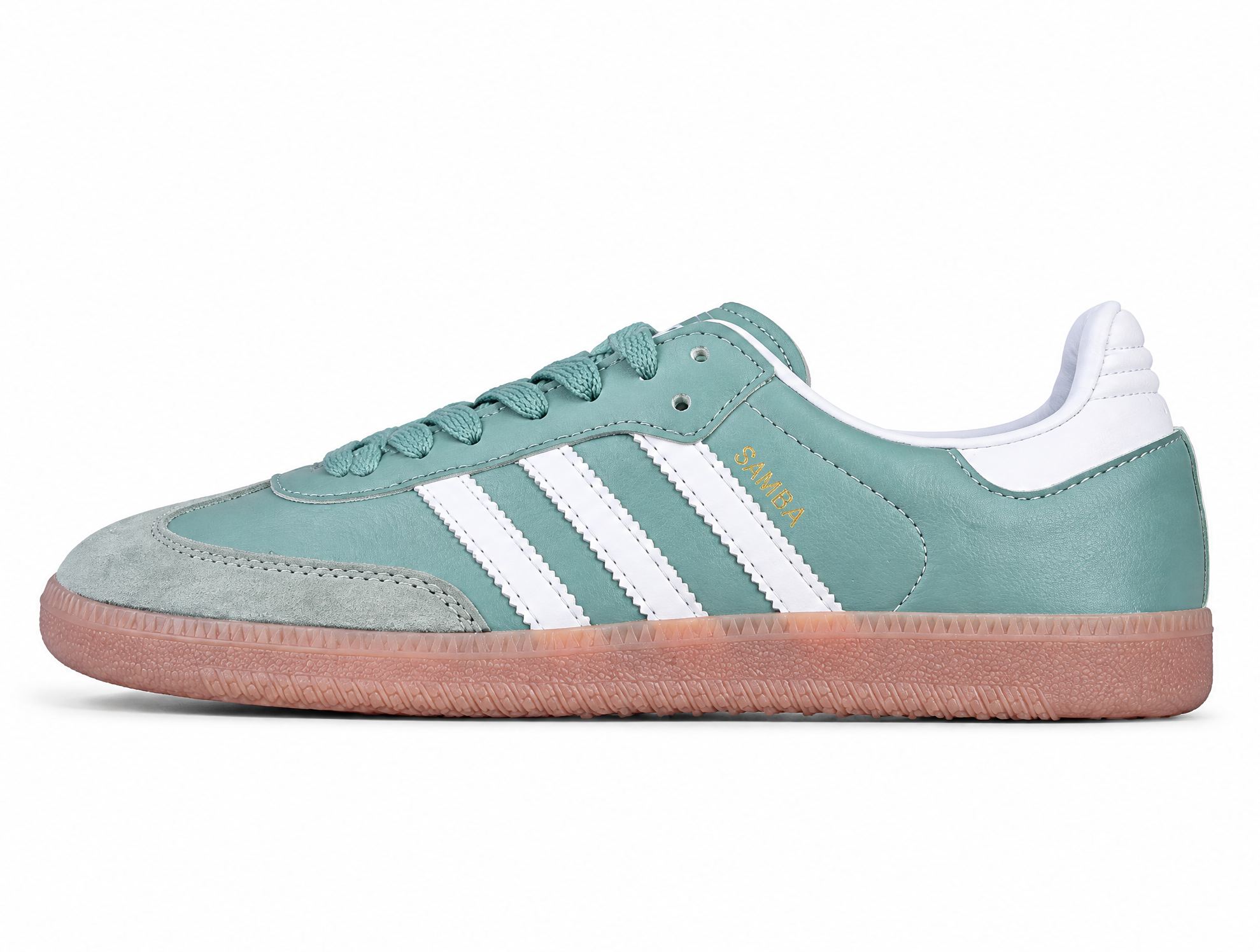 Adidas Samba Vegan White/Green/Brown IE7011